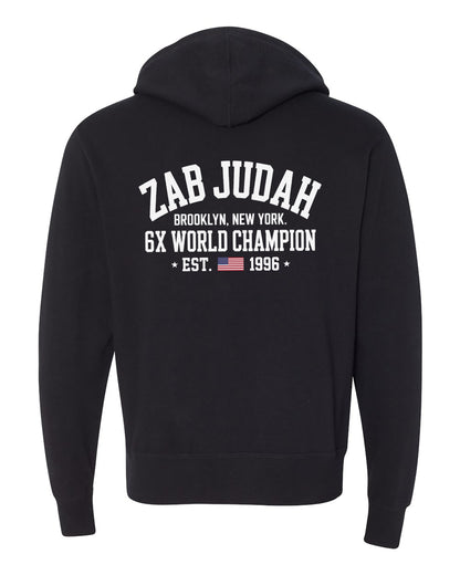 Zab Judah 6X World Champion Zip-Up Hoodie