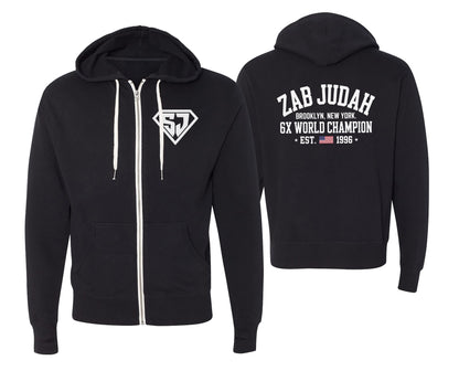 Zab Judah 6X World Champion Zip-Up Hoodie