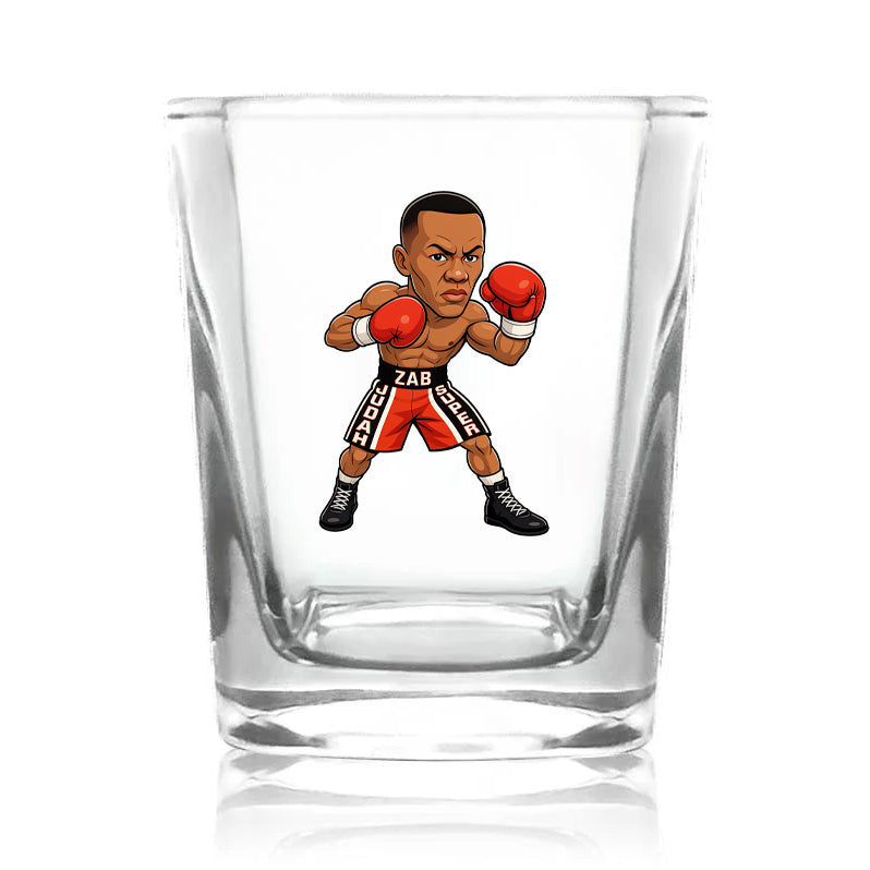 Judah vs. Bergman Full Set with Shot Glass