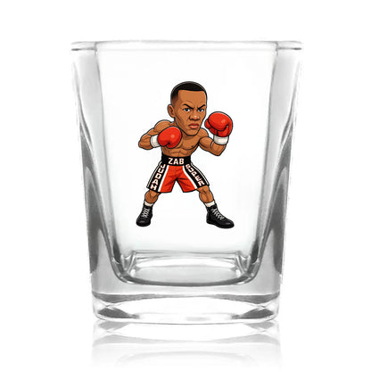 Judah vs. Bergman Full Set with Shot Glass