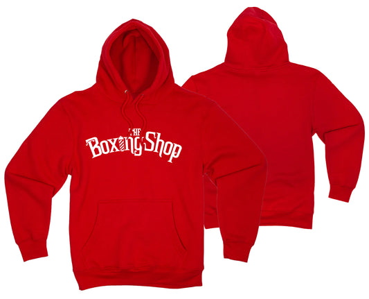 The Boxing Shop Red Pullover Hoodie