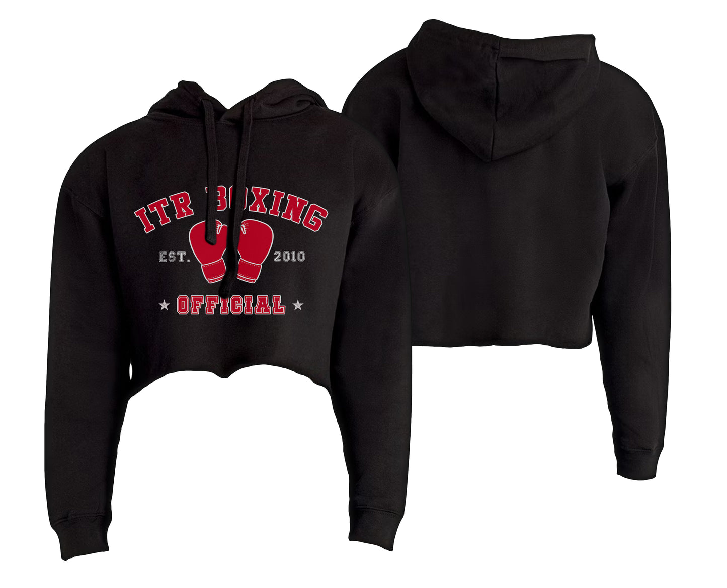 ITR Boxing Crop Top Hoodie