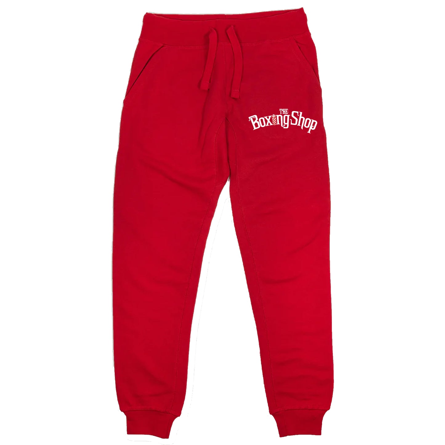 The Boxing Shop Red Joggers