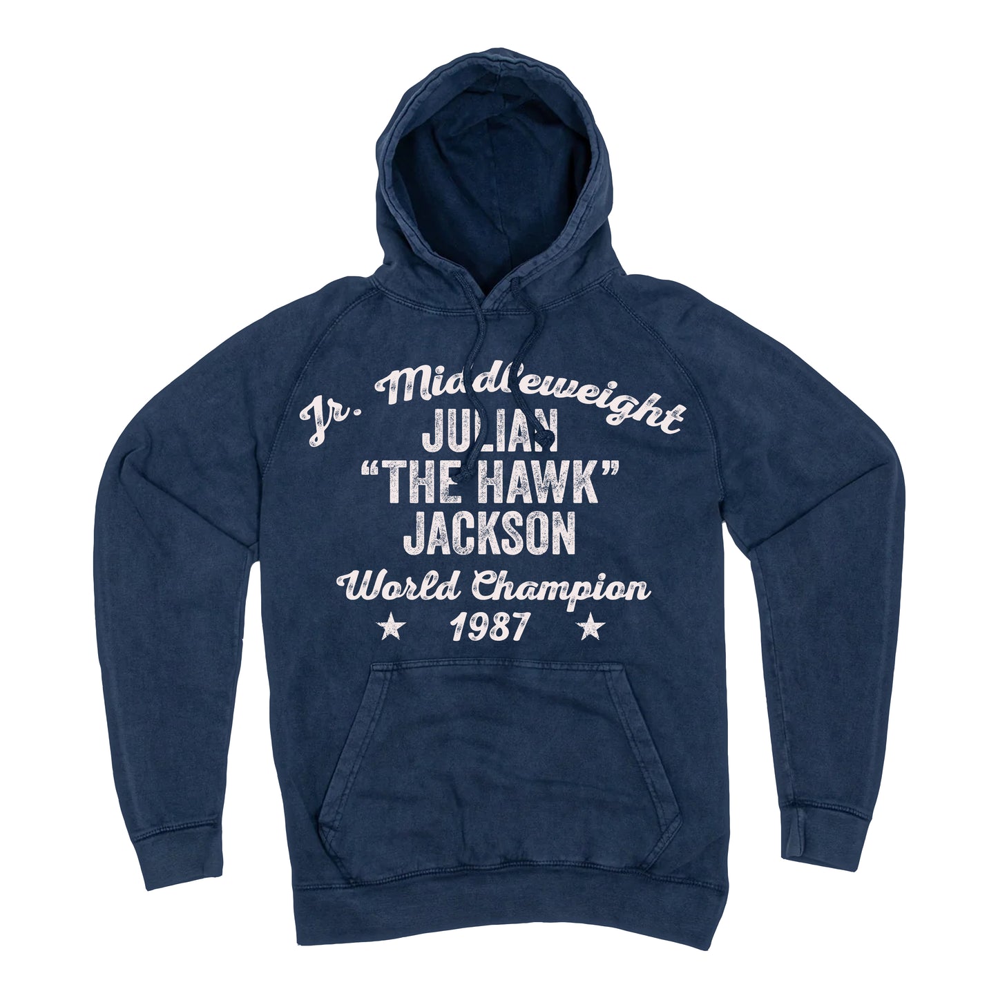 Julian Jackson Vintage Style World Champion Pullover Hoodie