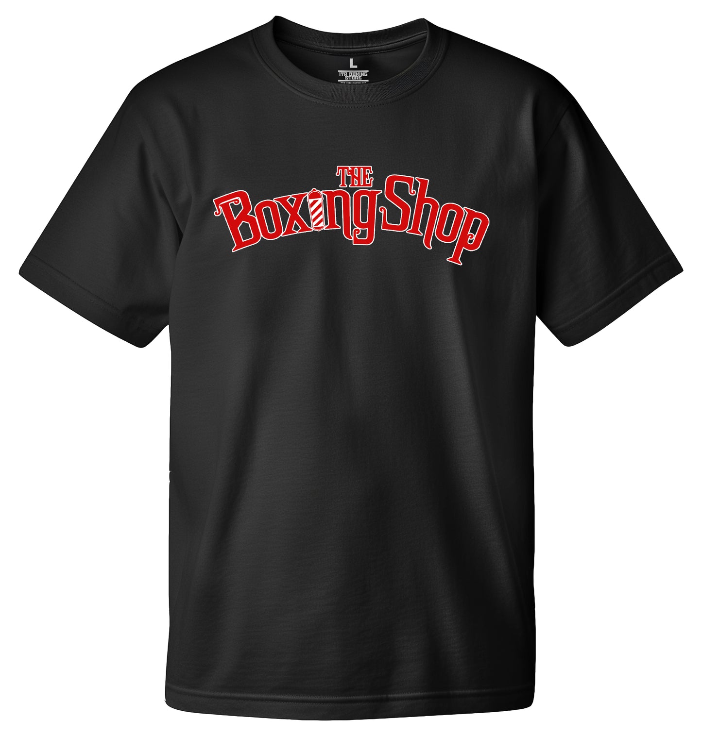 The Boxing Shop Black Logo Tee