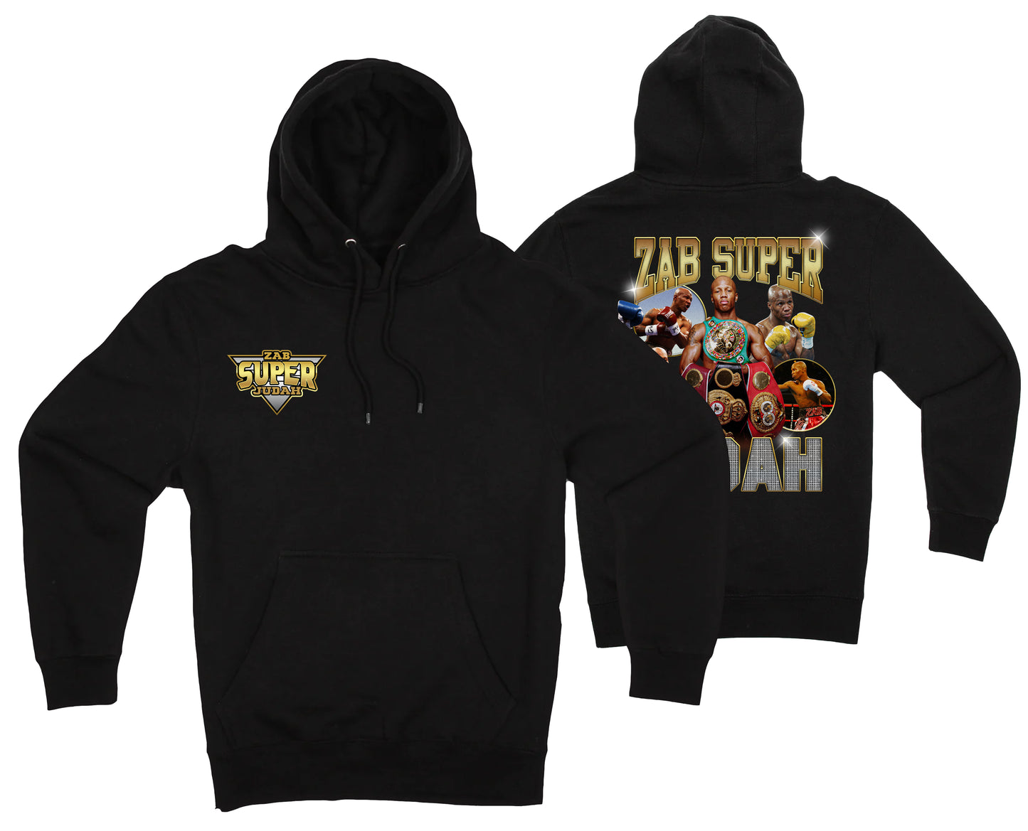 Zab Judah Retro Pullover Hoodie